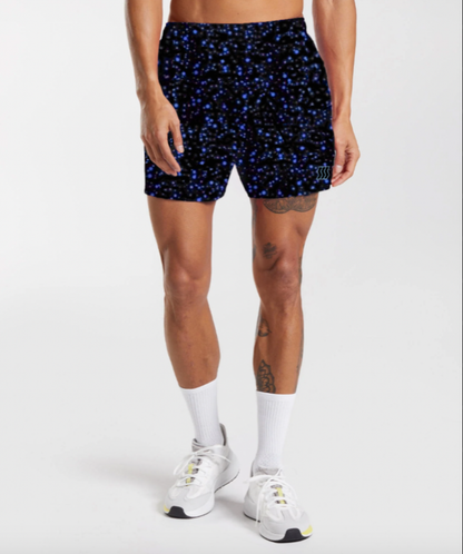 BLUE SPEC SHORTS