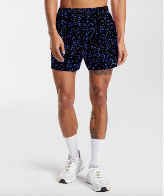 BLUE SPEC SHORTS