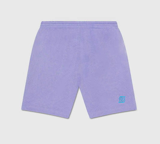 VIOLET MESH SHORTS