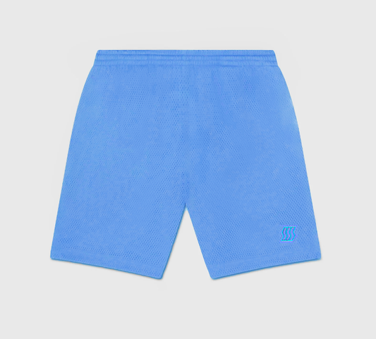 UNIVERSITY BLUE MESH SHORTS